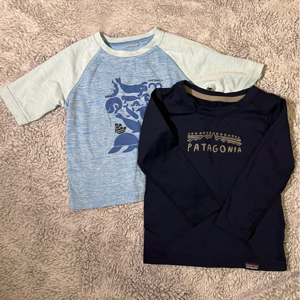 Patagonia toddler bundle shirts 12 to 18 months